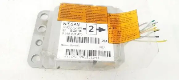 Nissan Primera Airbag control unit/module 98820AV200 0285001420