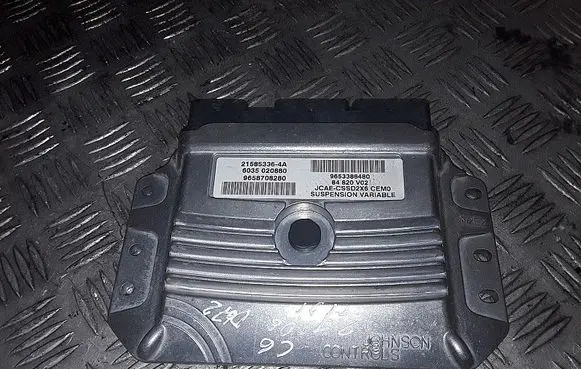 Citroen C6 Suspension control unit/module 9658708280