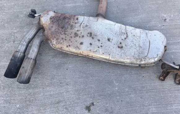 Audi A3 S3 8P Muffler/silencer 1K0120B1K6253611T
