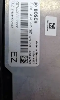Honda CR-V Engine control unit/module 0281030095 37820R7CG03 9R7CG030000000