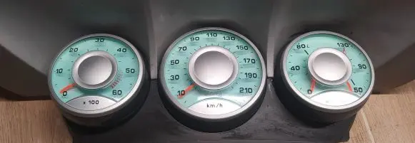 Peugeot 807 Speedometer (instrument cluster) 1496274080 501021630051