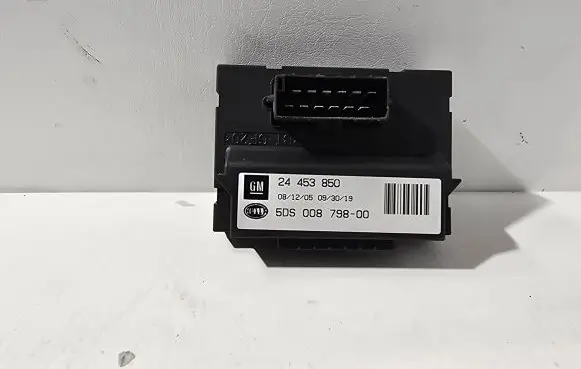 Opel Zafira B Tow bar trailer control unit/module 24453850 5DS00879800