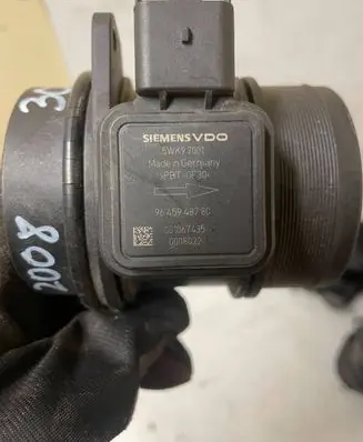 Peugeot 407 Mass air flow meter 5WK97001 9645948780