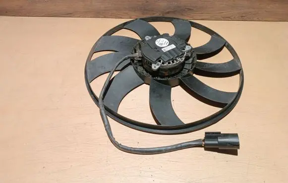 Electric radiator cooling fan