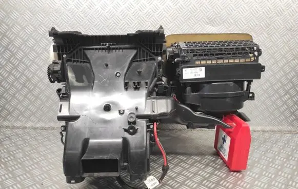 Interior heater climate box assembly