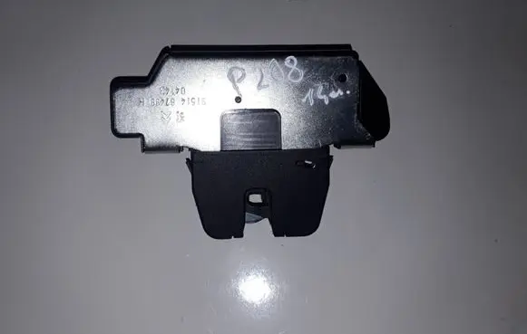 Peugeot 208 Tailgate/trunk/boot lock/catch/latch 9664648680 9151487499H