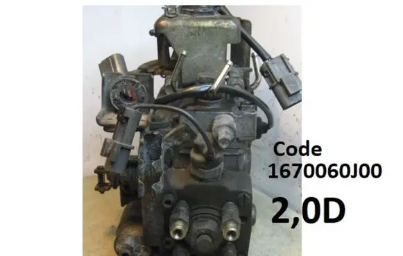 Nissan Sunny Fuel injection high pressure pump 1670060J00