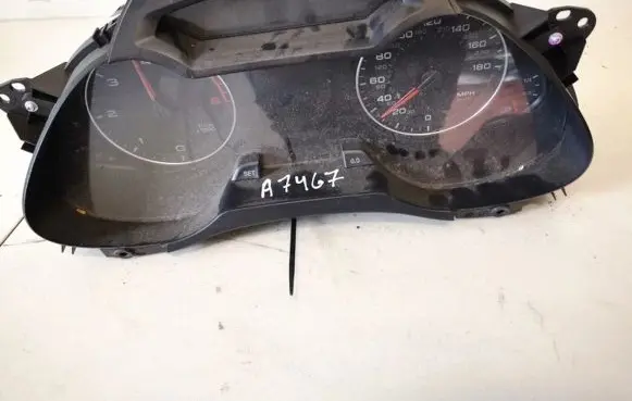 Audi A4 S4 B8 8K Speedometer (instrument cluster) 8k0920980b