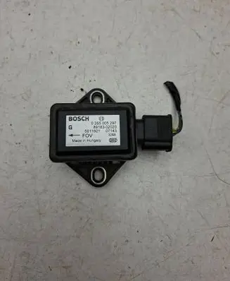 ESP acceleration yaw rate sensor