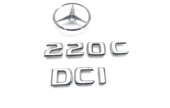 Bentley Continental Fender model badge letters