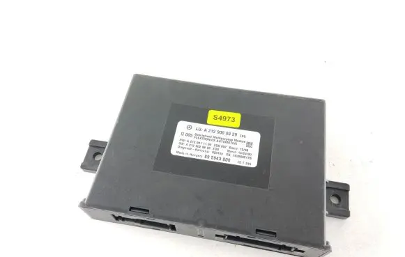 Mercedes-Benz E W212 Other control units/modules A2129000029 A2129011100 A2129028605