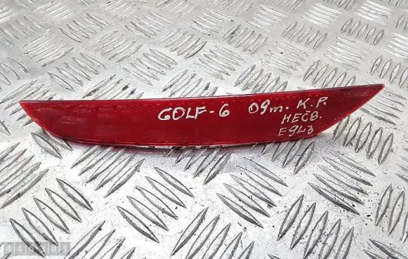 Volkswagen Golf VI Rear tail light reflector 5K0945105F