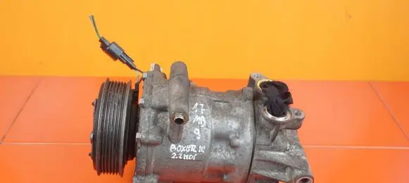 Peugeot Boxer Air conditioning (A/C) compressor (pump) 9676552680 4HH 17MB9