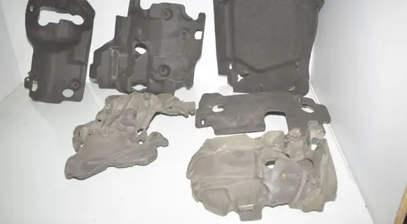 BMW iX Engine bonnet/hood sound/heat insulation 9468734 9468732 9468730