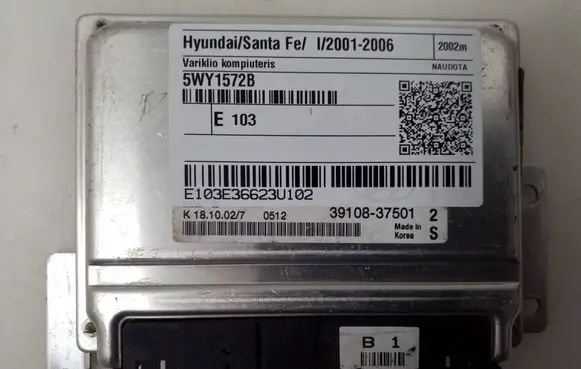 Hyundai Santa Fe Engine control unit/module 5WY1572B