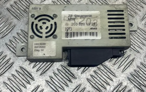 Mercedes-Benz C W203 Alarm control unit/module 2038201926