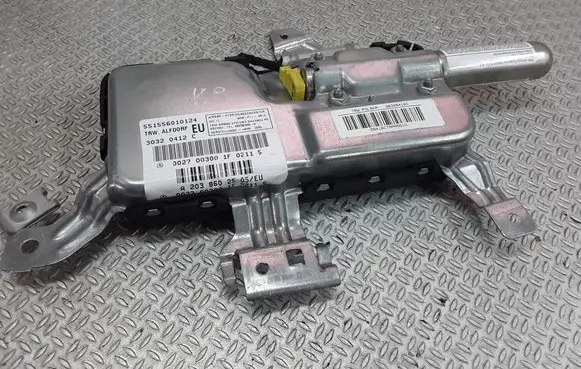 Front door airbag