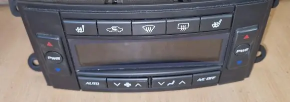 Cadillac SRX Climate control unit 15233494 3494