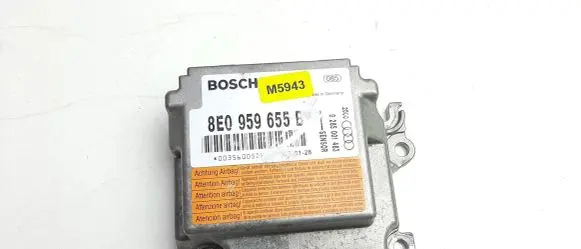 Audi A4 S4 B6 8E 8H Airbag control unit/module 8E0959655B M5943