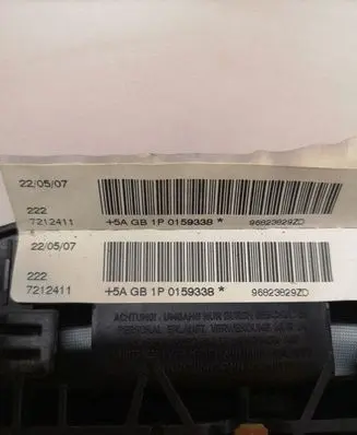 Citroen C4 I Steering wheel airbag 96823829ZD