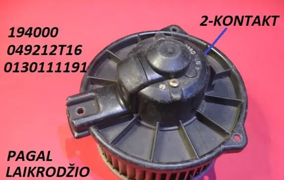 Honda Civic Heater fan/blower 194000 049212T16