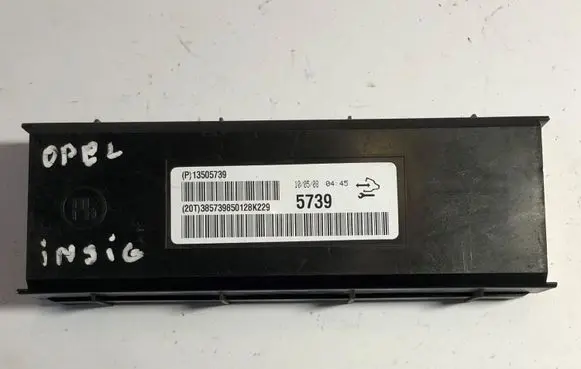 Opel Insignia A Air conditioning/heating control unit 13505739 5739 385739850128K229