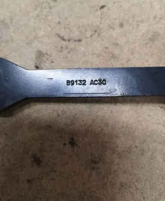 Peugeot 407 Front seatbelt buckle B9132AC30