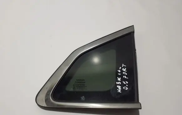 Nissan Qashqai Rear side window 833124EA1A