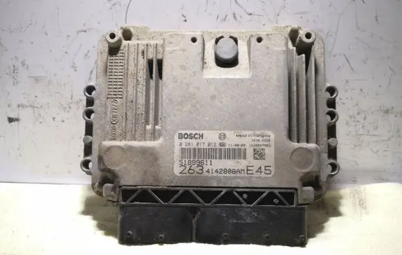 Fiat Doblo Engine ECU kit and lock set 51899611