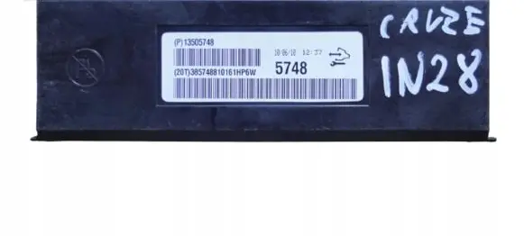 Chevrolet Cruze Air conditioning/heating control unit 13505748