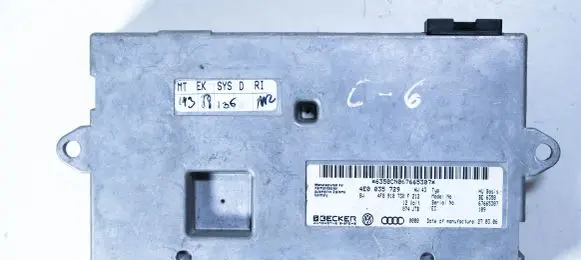 Audi A6 S6 C6 4F MMI control unit 4E0035729