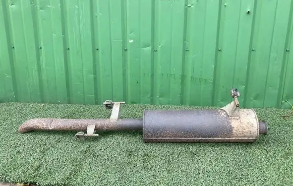 Opel Movano B Muffler/silencer 95518773 93167646