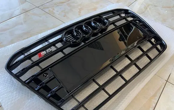 Front bumper upper radiator grill