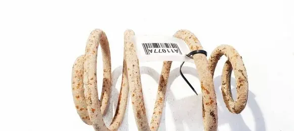 Opel Astra F Rear coil spring 