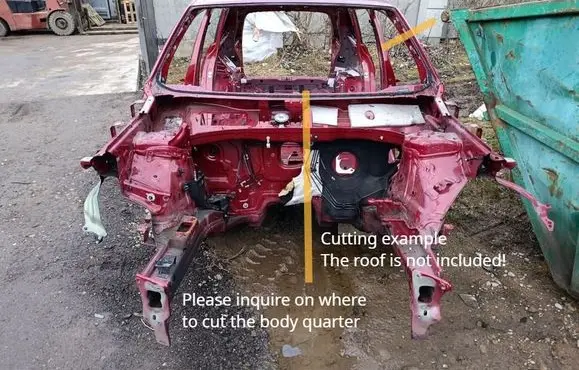 Volkswagen Atlas Front quarter panel 