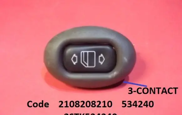 Mercedes-Benz A W168 Electric window control switch 2108208210 534240