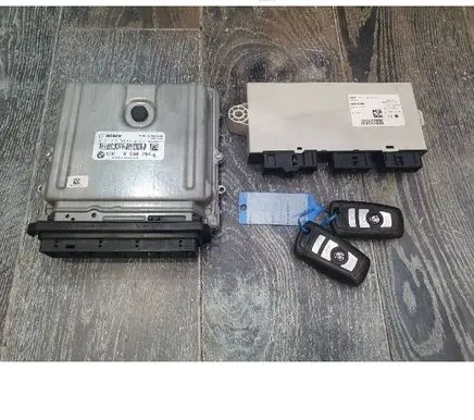 BMW 5 F10 F11 Engine ECU kit and lock set 0281016748 8509794 030104255