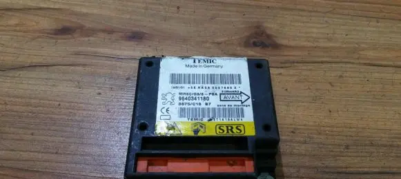 Peugeot 607 Airbag control unit/module 9640341180 3675c13b7