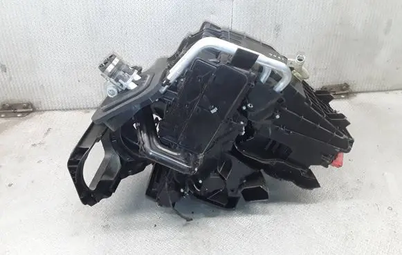 Interior heater climate box assembly