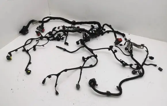 Engine installation wiring loom
