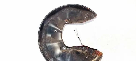 Audi A6 S6 C6 4F Rear brake disc plate dust cover 
