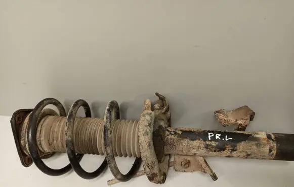 Volvo V50 Front shock absorber with coil spring