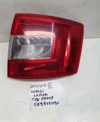 Skoda Octavia Mk3 (5E) Rear/tail lights 5E9945096A 00134677 5E9945112A