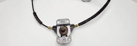 Rear door manual window regulator