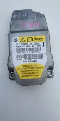 BMW 5 E60 E61 Airbag control unit/module 9172019 2204431