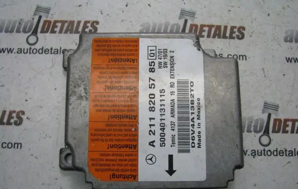 Mercedes-Benz E W211 Airbag control unit/module A2118205785