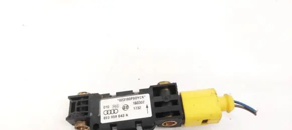 Airbag deployment crash/impact sensor