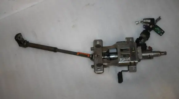 Steering wheel axle set