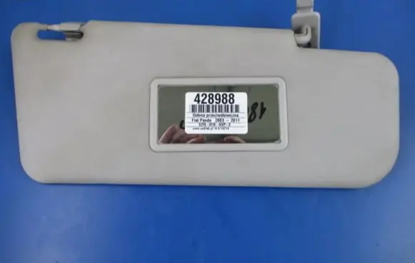 Fiat Panda 141 Sun visor
