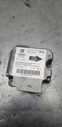 Opel Vectra C Airbag control unit/module 09229303 569114 BGS0569114